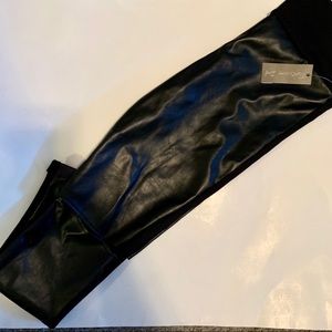 Tantrum Ink Faux Leather Leggings